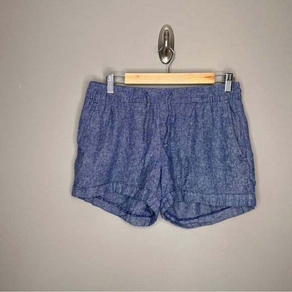 Old Navy Pants - Old navy pull on denim look linen shorts